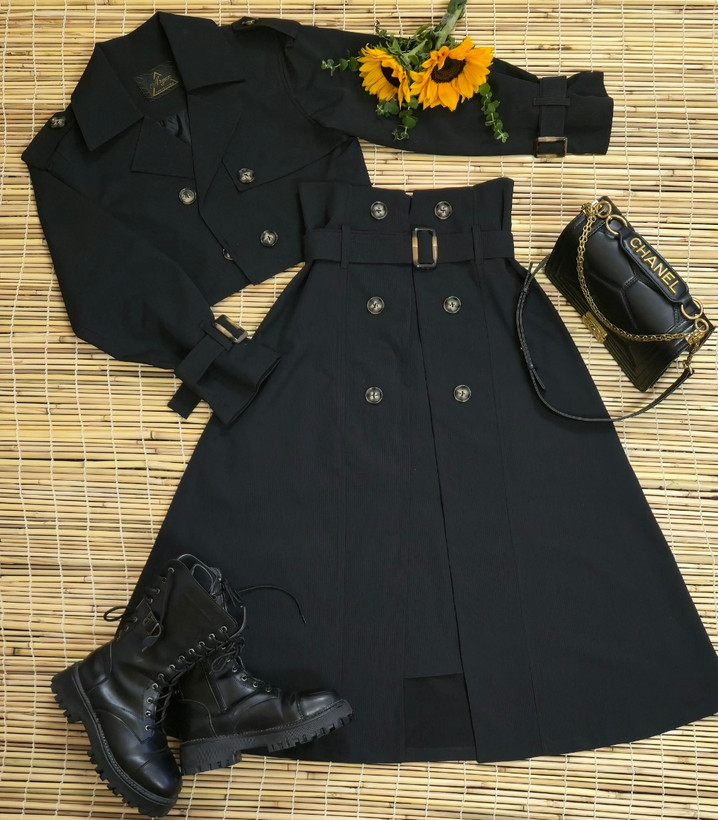 کراپ دامن لاکچری